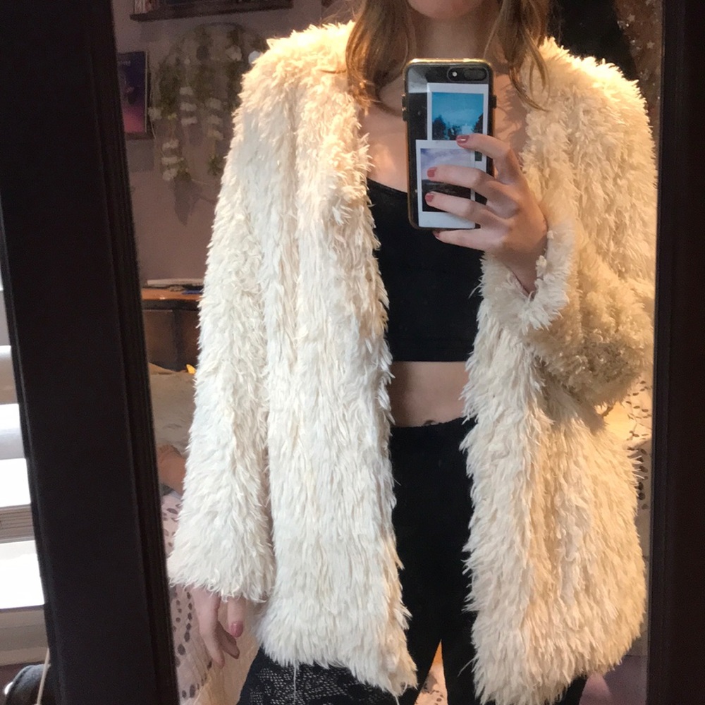 Forever 21 fur coat